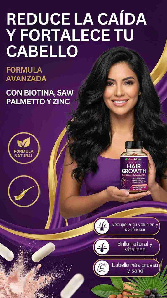 HAIR GROWTH / UNO X S/. 89.00 / DOS X S/. 99.00
